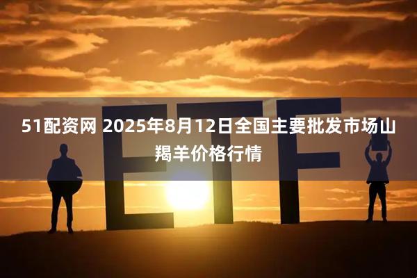 51配资网 2025年8月12日全国主要批发市场山羯羊价格行情